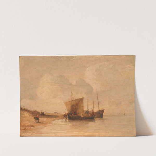 Normandy Coast by Richard Parkes Bonington