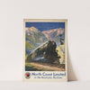 North Coast Limited in the Montana Rockies by Gustav Wilhelm Krollmann