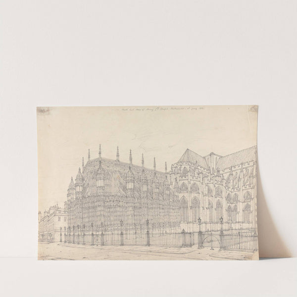 North East View of Henry VII Chapel Westminster by John Coney