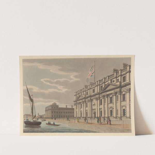 North Front of Greenwich Hospital (1799) by Thomas Malton
