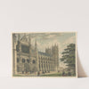 North Front of Westminster Abbey by Thomas Malton