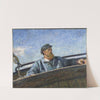 North Wind (1887) by Christian Krohg