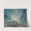 Northern Lights.Study from North Norway by Anna Boberg