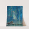Northern Lights. Study from North Norway by Anna Boberg
