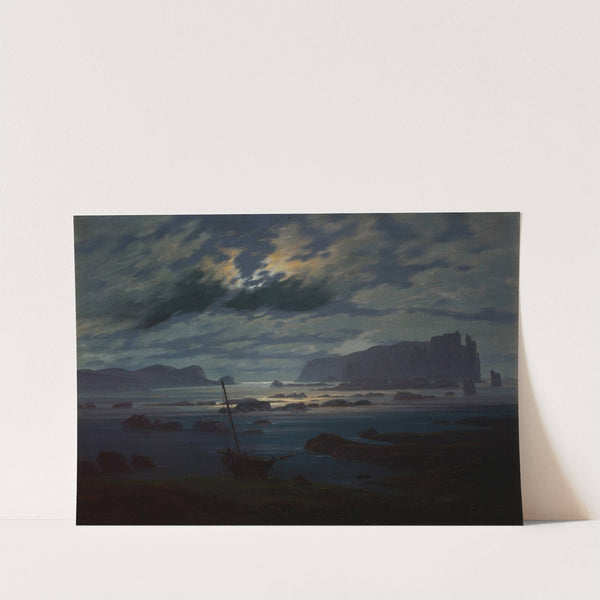 Northern Sea in the Moonlight by Caspar David Friedrich