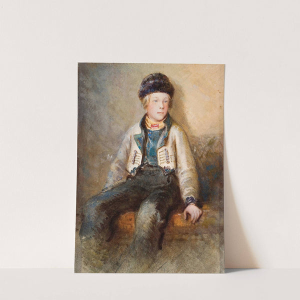 Norwegian boy (1861) by Egron Lundgren
