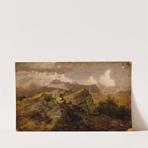 Norwegian Highlands (1846) by Hans Gude