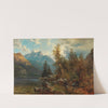 Norwegischer See by Justus von Olten