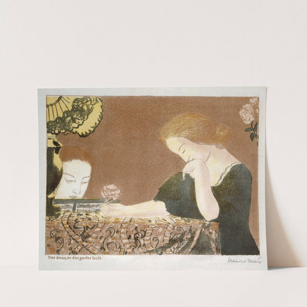 Nos âmes en des gestes lentes (1899) by Maurice Denis