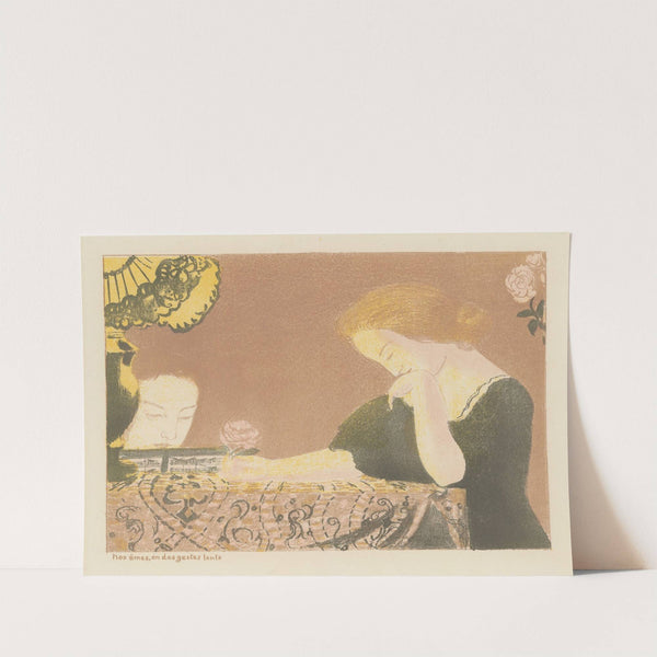 Nos âmes en des gestes lents (1911) by Maurice Denis