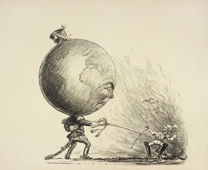 Not in his war plans (1914)