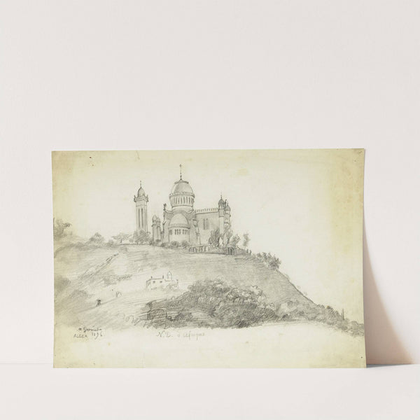 Notre-Dame d&#8217;Afrique à Alger (1896) by Arthur-Joseph Gueniot