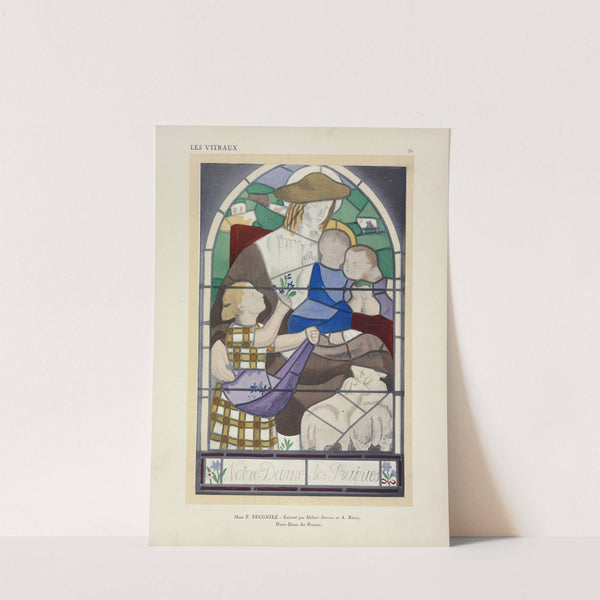 Notre-Dame des prairies, au Pavillon du Vitrail by Jacques Gruber