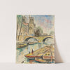 Notre-Dame et le pont Saint-Michel by Pierre de Belay