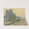 Notre-Dame vue des quais, le soir (1922) by Albert Marquet