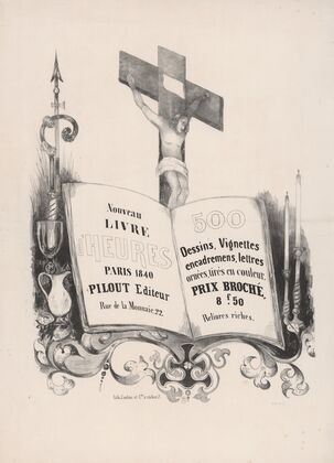 Nouveau livre d’heures. 500 dessins, vignettes. Paris, 1840 (1840)