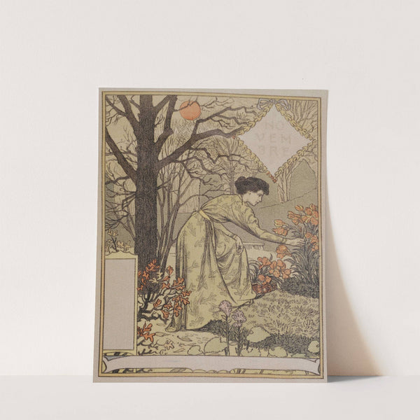 Novembre (1896-1898) by Eugène Grasset