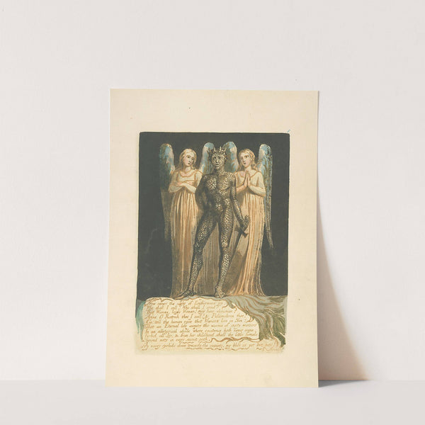 Now comes the night.... by William Blake