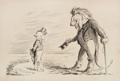 Now, old top, we may lie down together (1921)