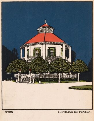 Nr. 135: Wien: Lusthaus im Prater (1908) — size preview
