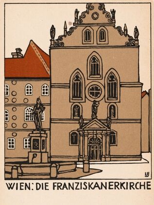 Nr. 138: Wien: Die Franziskanerkirche (1908)