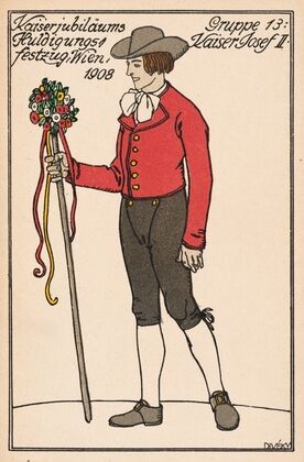 Nr. 171: Kaiserjubläums Huldigungs-Festzug Wien 1908, Gruppe 13: Kaiser Josef II. (1908)