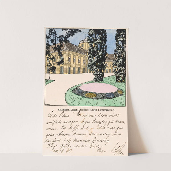 Nr. 265: Kaiserliches Lustschloss Laxenburg (1909) by Josef von Diveky