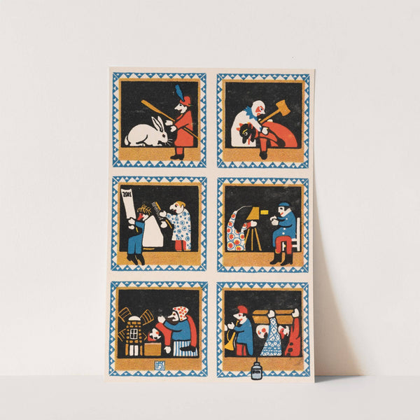 Nr. 382: Kasperltheater (1907) by Hans Kalmsteiner