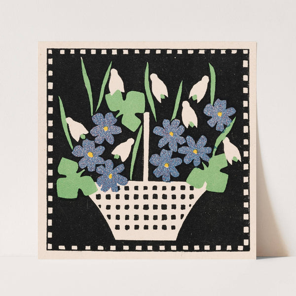 Nr. 39: Blumenkorb (1907) by Leopoldine Kolbe