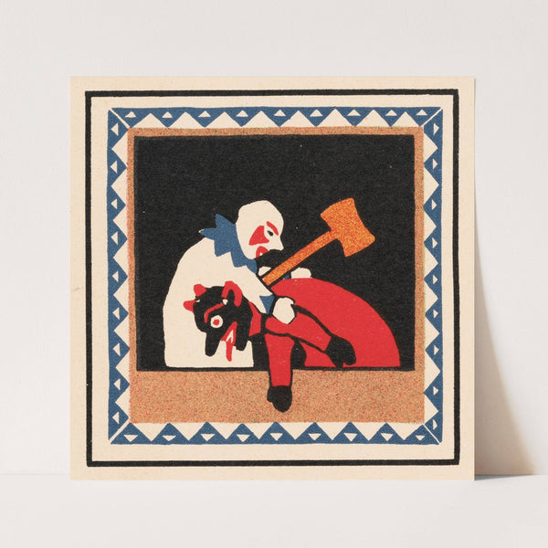 Nr. 42: Kasperltheater (1907) by Hans Kalmsteiner