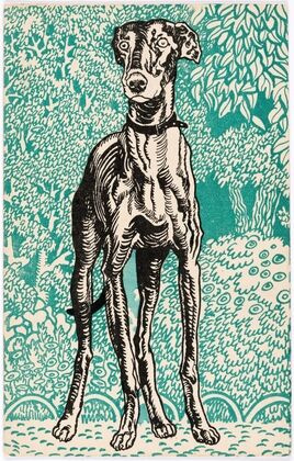 Nr. 678: Windhund (Greyhound) (1912)