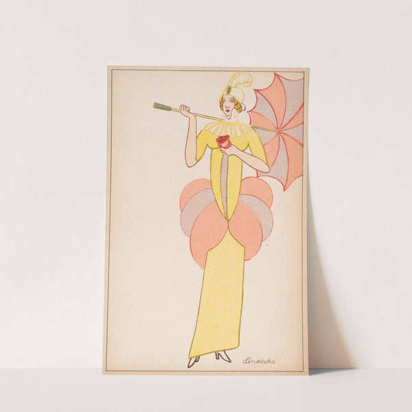 Nr. 850: Modekarte (1912) by Otto Friedrich