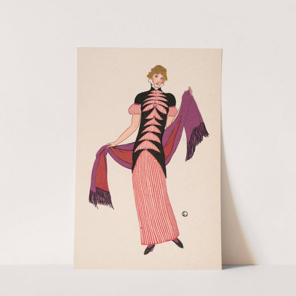 Nr. 854: Modekarte (1912) by Otto Friedrich