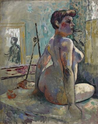 Nu à l’atelier (La Croupe, Rue Boursault)