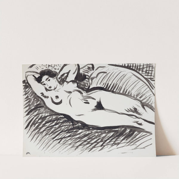 Nu allongé sur un sofa (circa 1927) by Henri Matisse