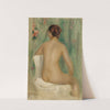 Nu Assis, De Dos by Pierre-Auguste Renoir
