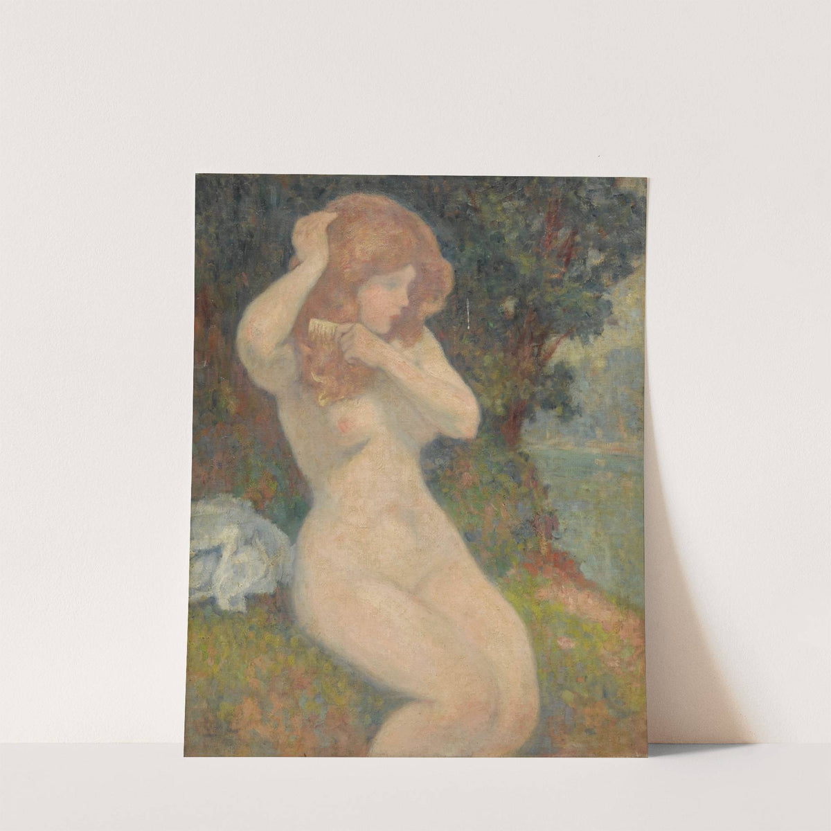 Nu dans un paysage (circa 1899) by Georges d'''Espagnat