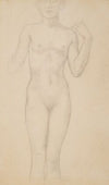 Nu debout de face (circa 1925-1930)