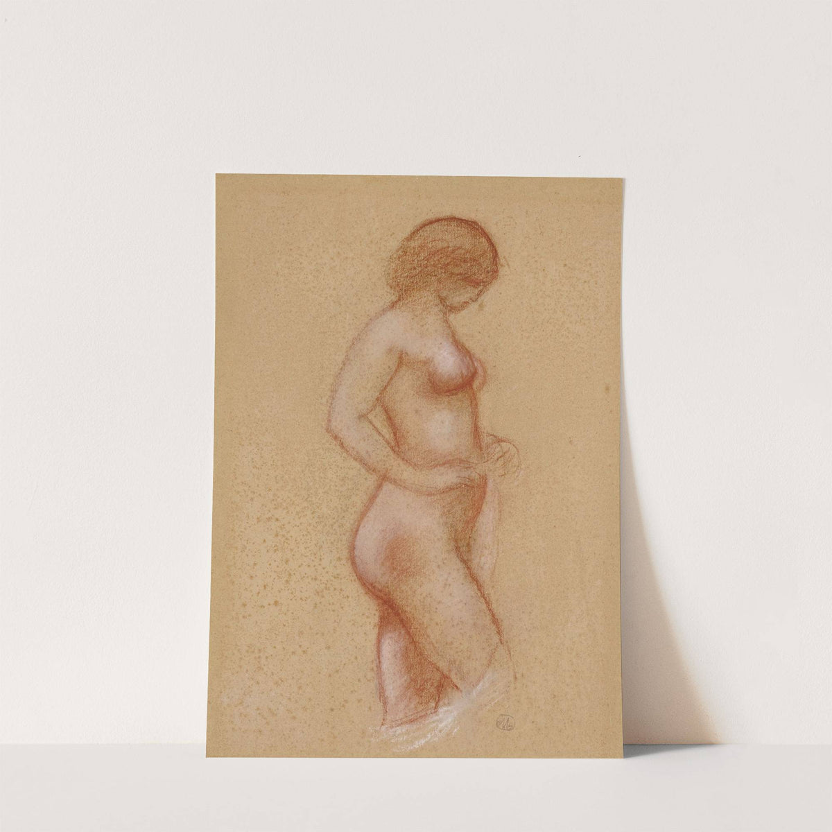 Nu debout, de profil (1939) by Aristide Maillol