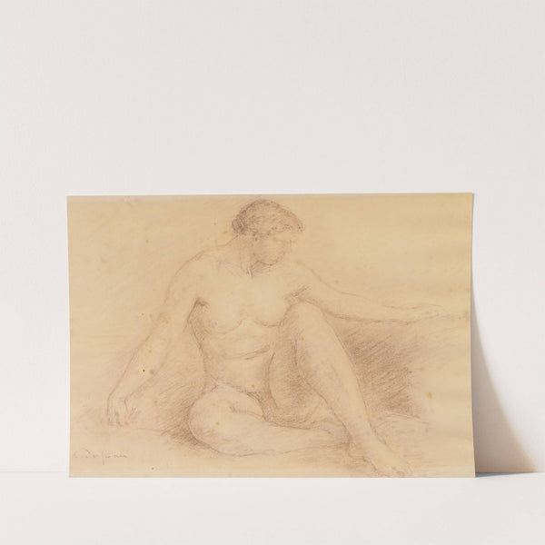 Nu Féminin Assise by Charles Despiau