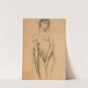 Nu féminin, vu de face by Ary Ernest Renan
