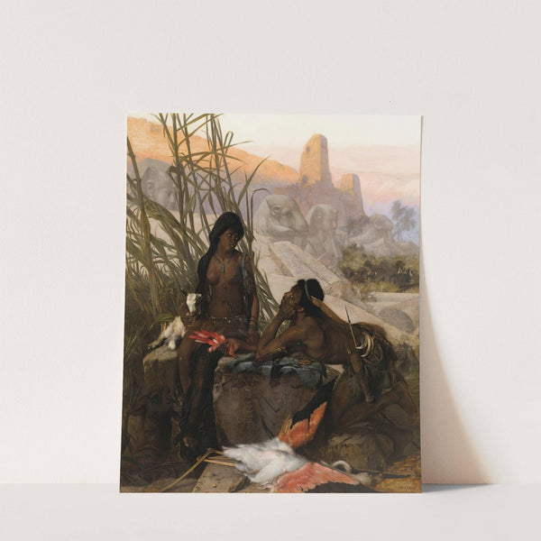 Nubian Hunters by Wilhelm Gentz