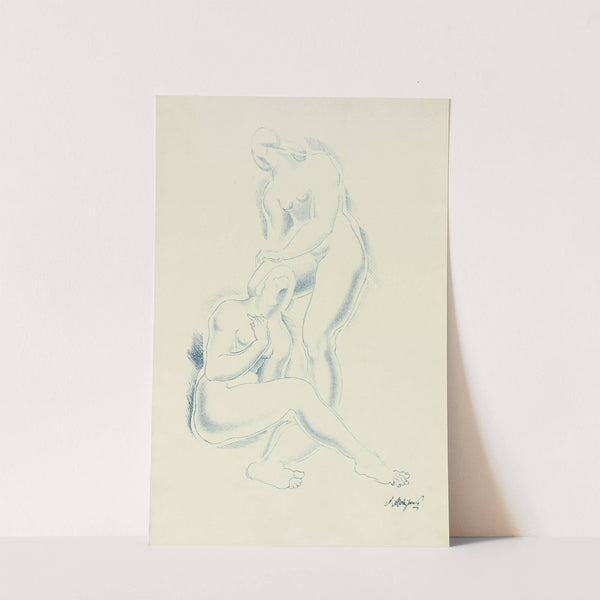 Nude 2 (19th century) by After Auguste Rodin