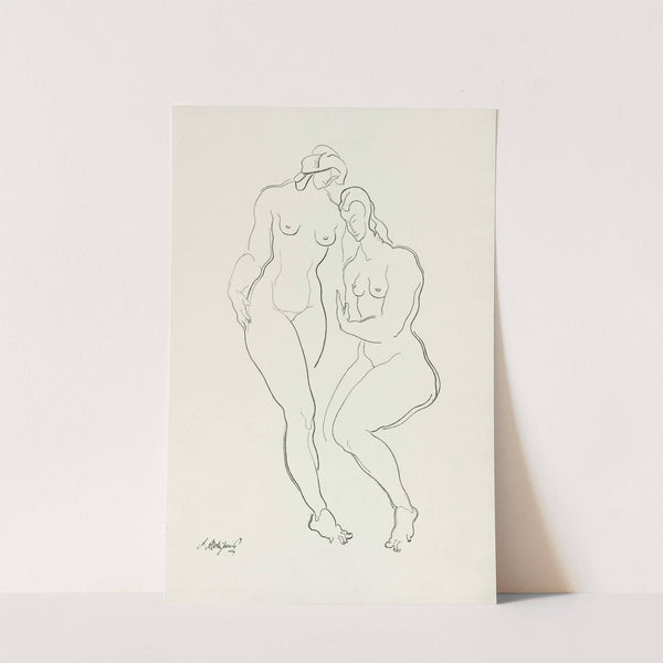 Nude 3 (19th century) by After Auguste Rodin