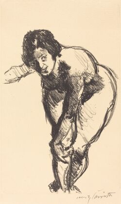 Nude Bending Forward (Gebeugter Akt)