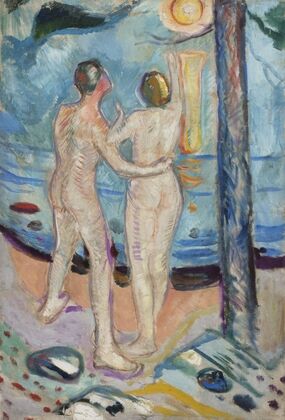 Nude Couple on the Beach — size preview