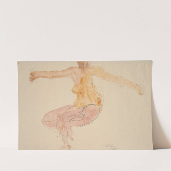 Nude Dancing by Auguste Rodin