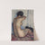 Nude from behind with black cat (1924) by Paul-Elie Gernez