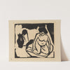 Nude Girl in the Bath (1908) by Ernst Ludwig Kirchner