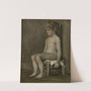 Nude Girl, Seated by Vincent van Gogh